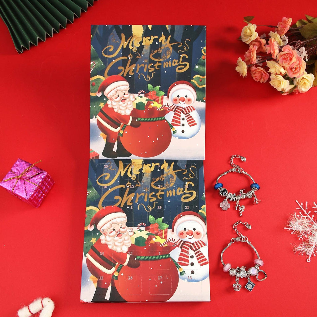 Christmas Advent Calendar with DIY Jewelry Set