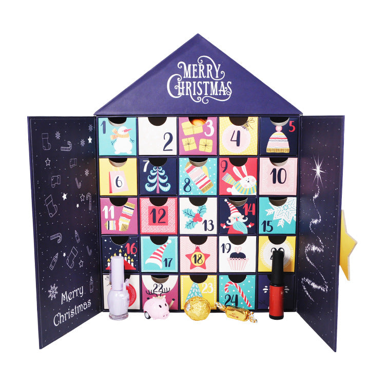 Christmas Advent Calendar Gift Box