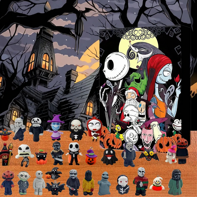 Halloween Advent Calendar with Toy Surprises