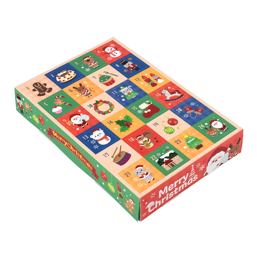 DIY Advent Calendar Box with 24 Compartments for Surprises