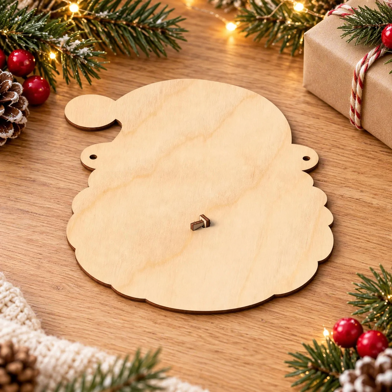 Wood Christmas Countdown Sign