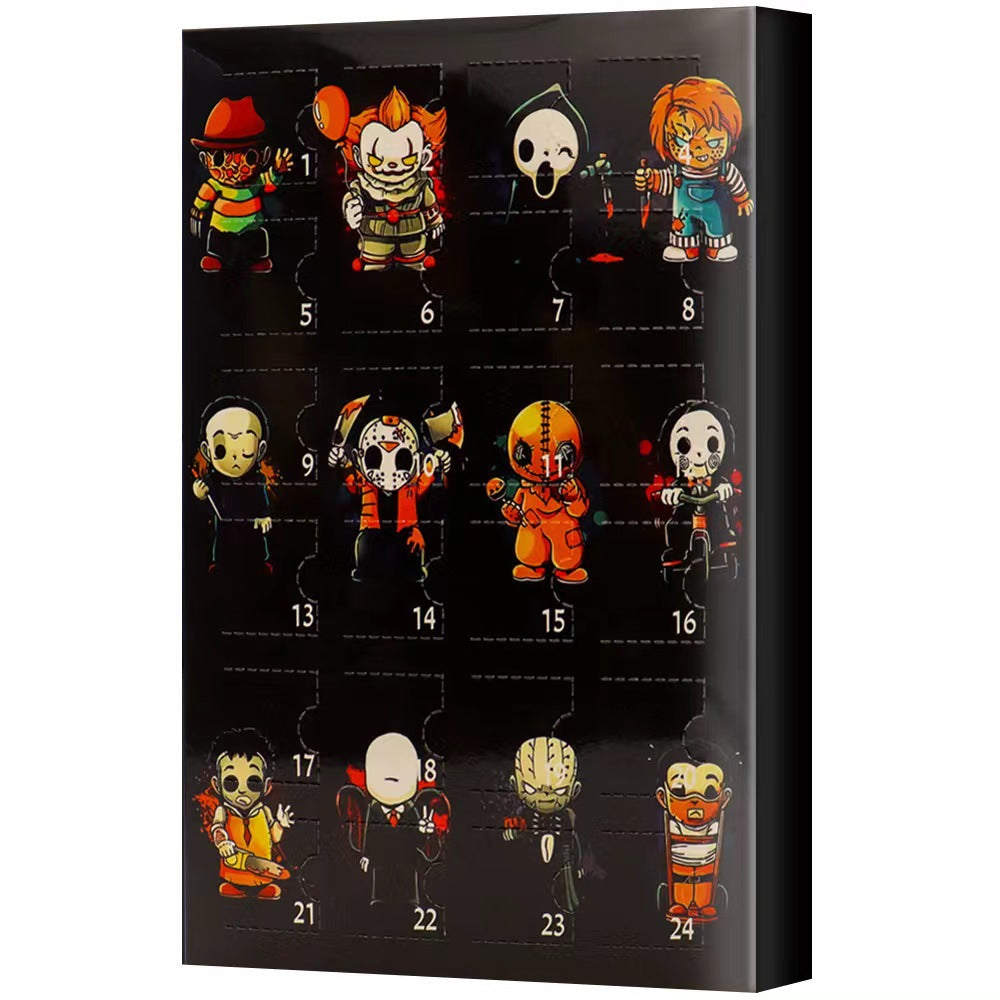 Halloween Advent Calendar with Toy Surprises