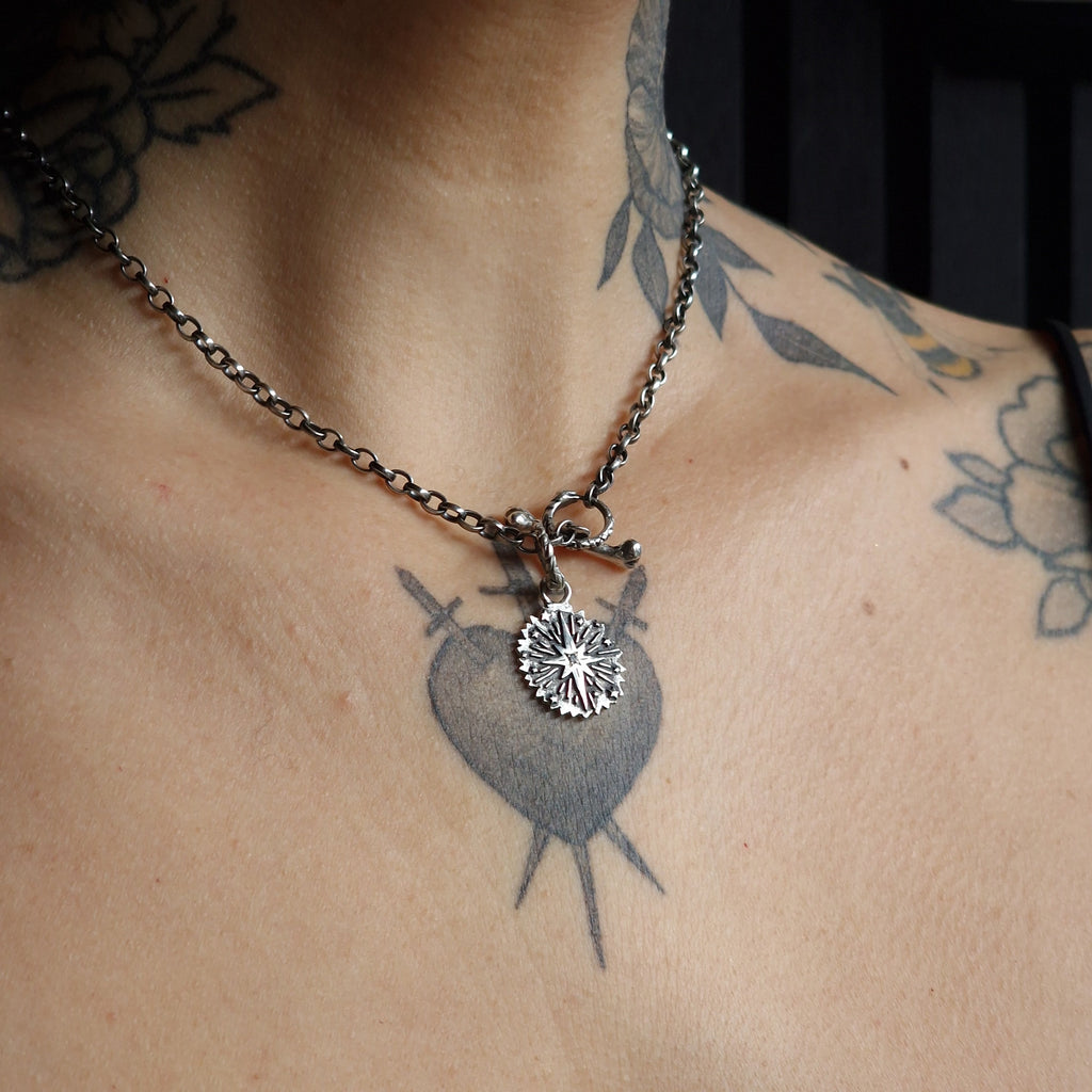 The Morning Star Charm - Silver