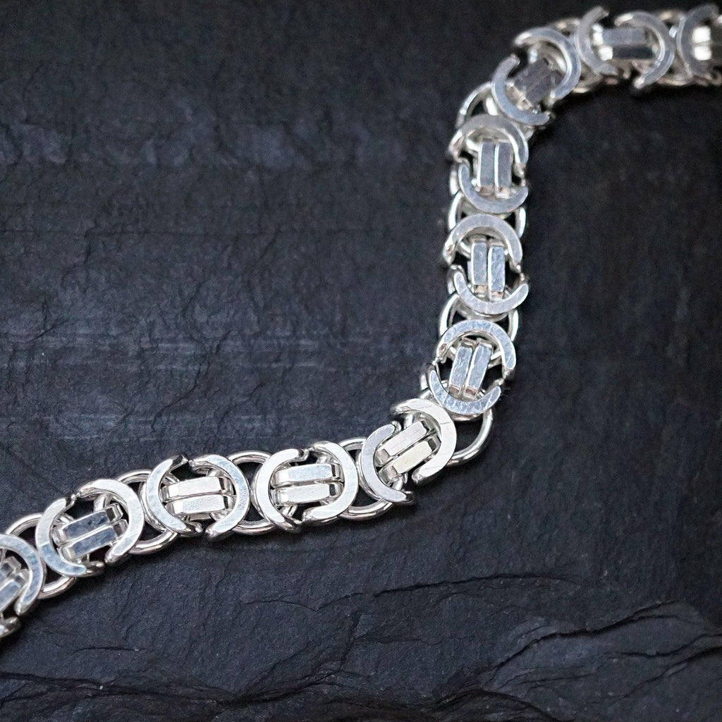 Transit Byzantine Chain Bracelet in Sterling Silver