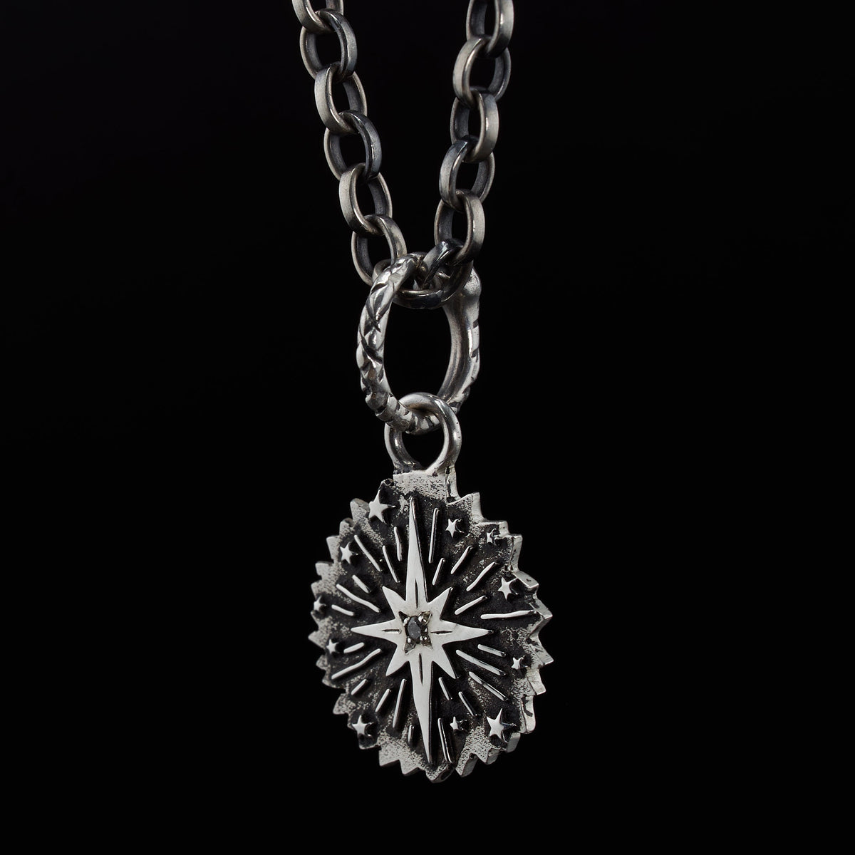 The Morning Star Charm - Silver