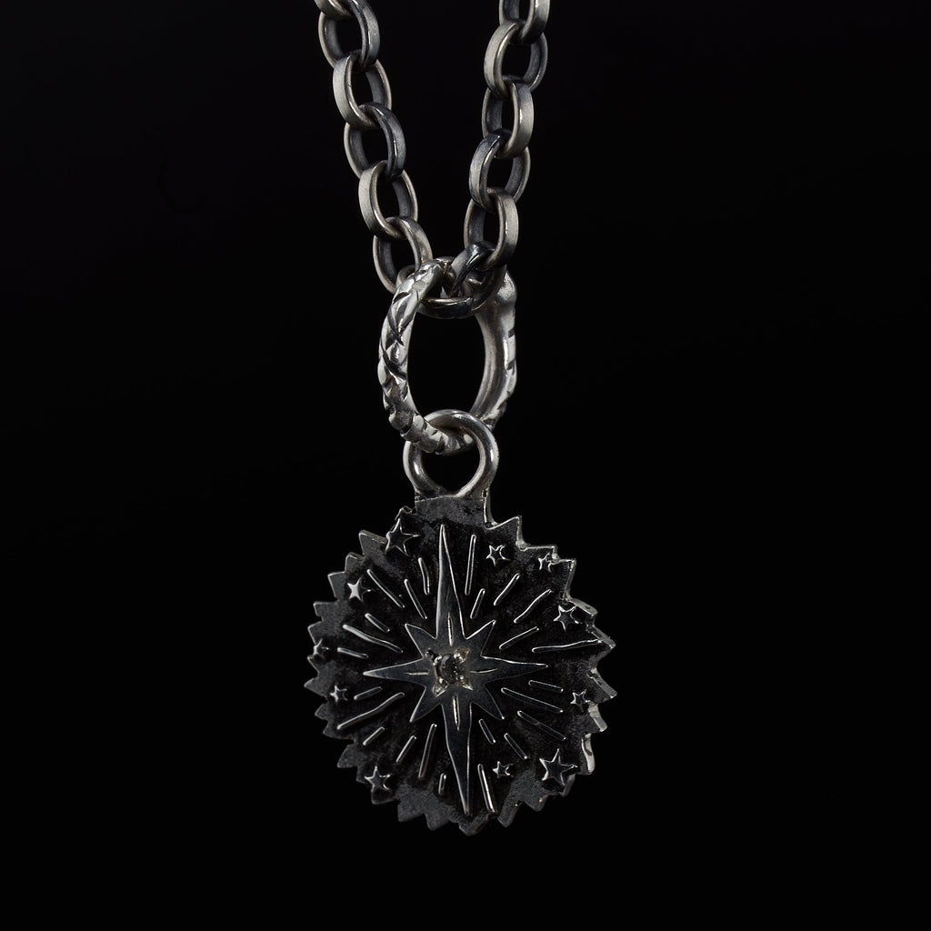 The Morning Star Charm - Silver