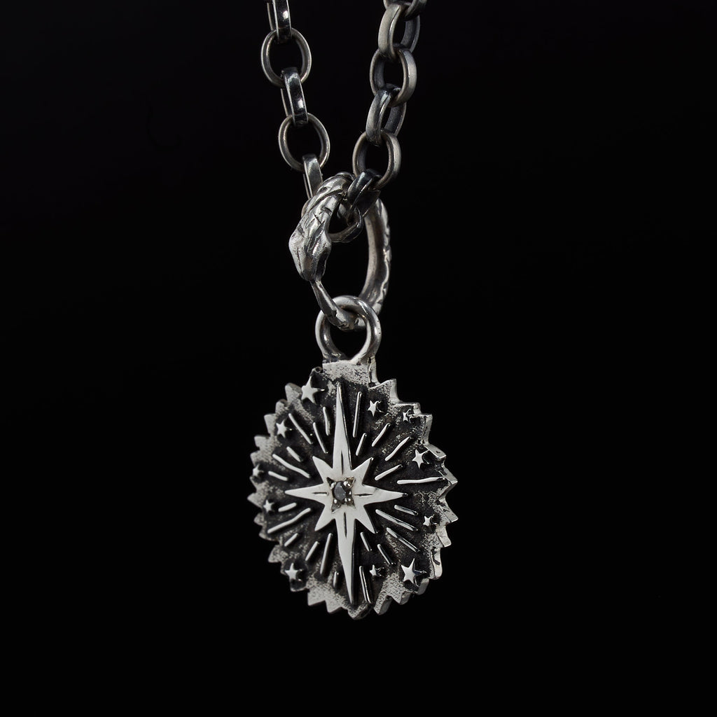 The Morning Star Charm - Silver
