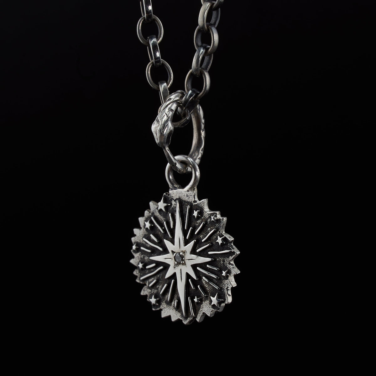 The Morning Star Charm - Silver