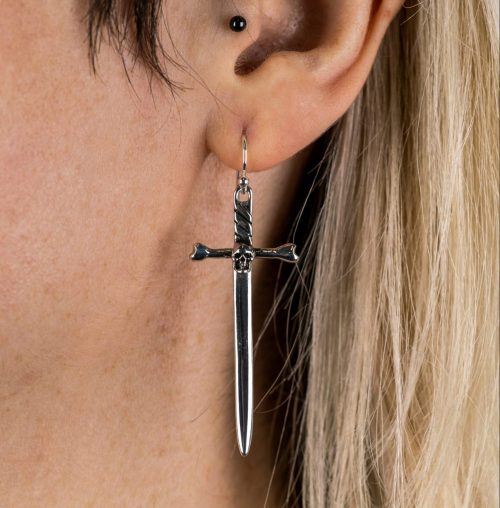 Sword Earrings